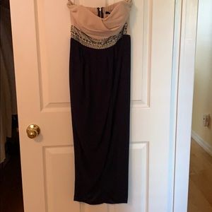 Topshop Sweetheart Beaded Dress